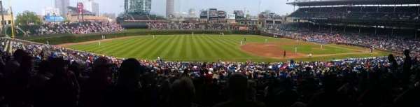 Wrigley Field, bloc: 208, rangée: 9, place: 12