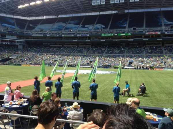 Lumen Field, bloc: 108, rangée: C, place: 10