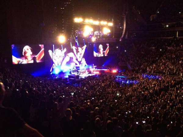 Barclays Center, bloc: 123, rangée: 5, place: 10