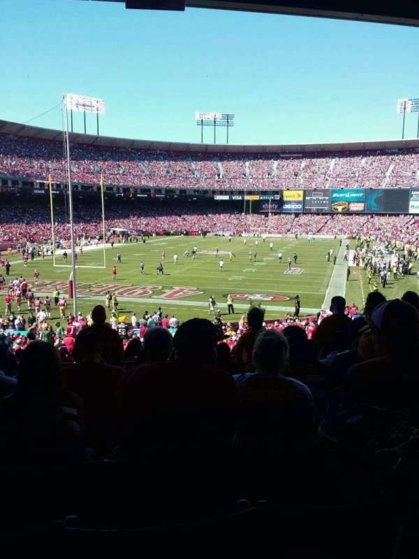 Candlestick Park, bloc: 11, rangée: 9, place: 15