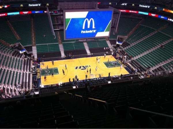 Delta Center, bloc: 114, rangée: 19, place: 2