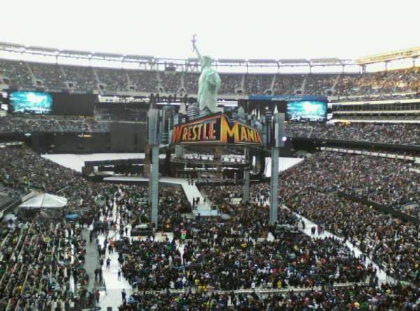 MetLife Stadium, bloc: 228a, rangée: H, place: 8