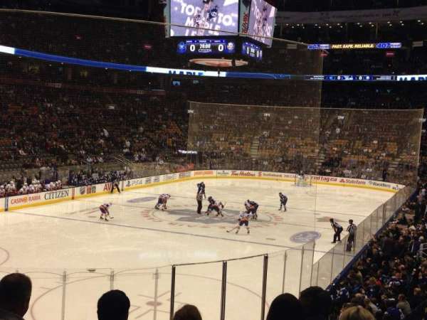 Scotiabank Arena, bloc: 112, rangée: 20, place: 11