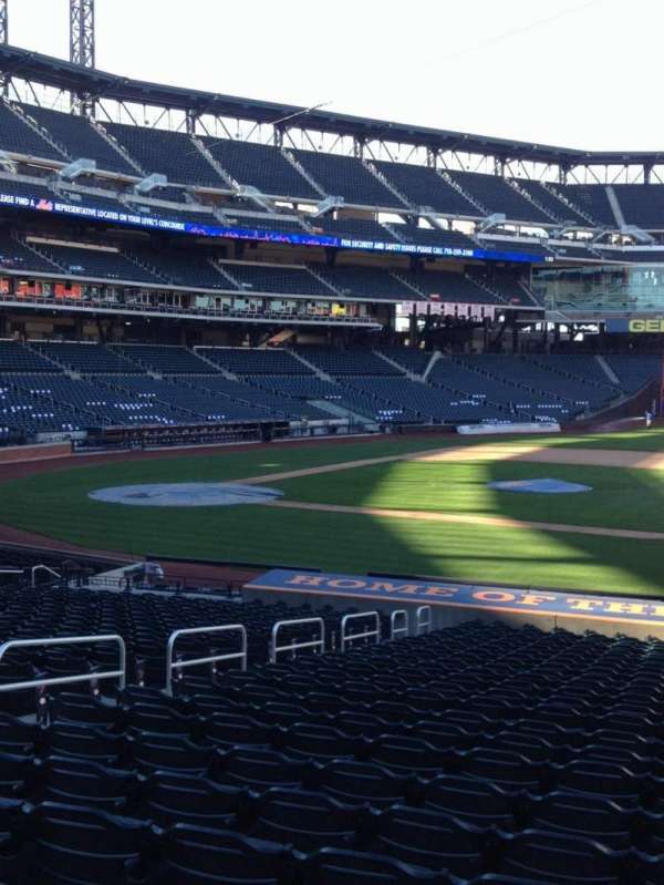 Citi Field, bloc: 113, rangée: 23, place: 7