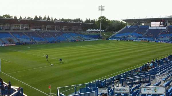 Stade Saputo, bloc: 128, rangée: V, place: 13