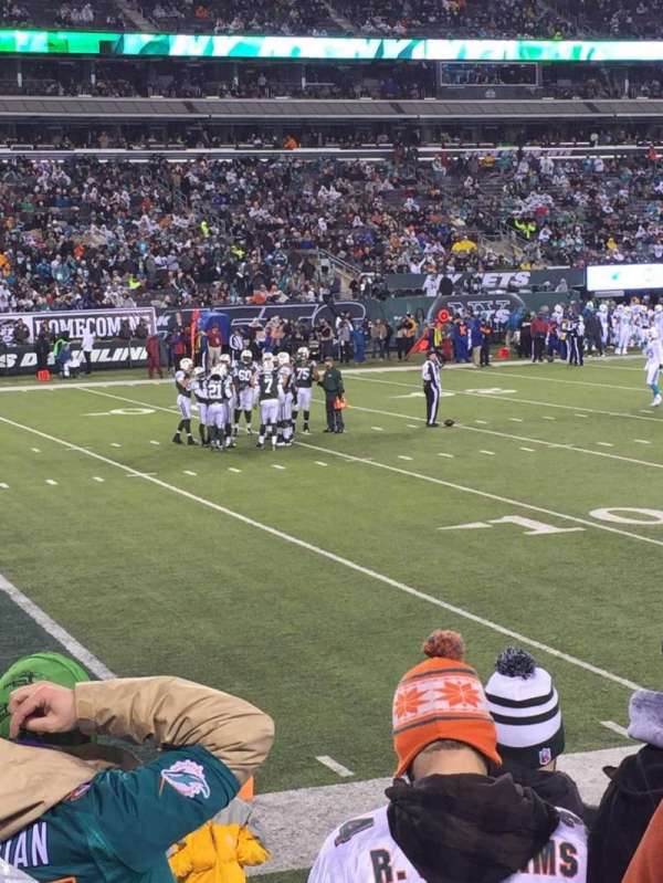 MetLife Stadium, bloc: 117, rangée: 8, place: 18