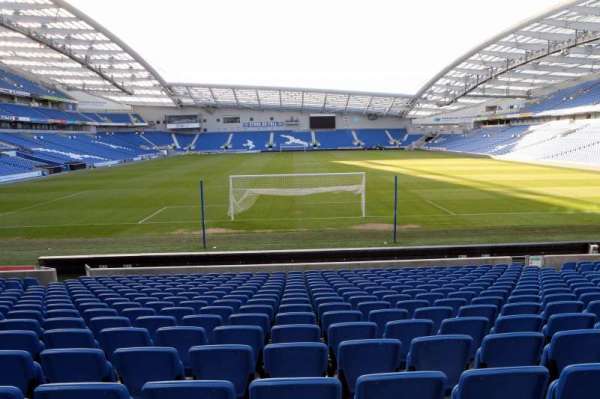 American Express Stadium, bloc: S1E, rangée: O, place: 100