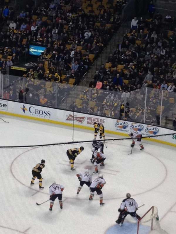 TD Garden, bloc: 312, rangée: 1, place: 10