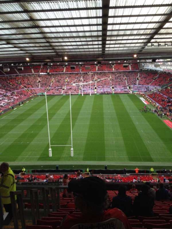 Old Trafford, bloc: W3104, rangée: 20, place: 69
