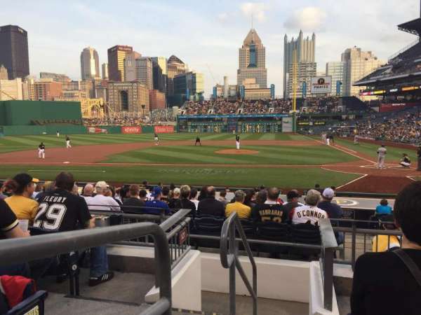 PNC Park, bloc: 120, rangée: E, place: 16