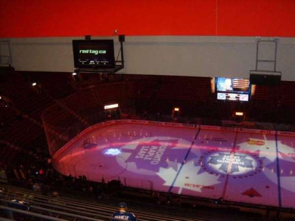 Scotiabank Arena, bloc: 321, rangée: 19, place: 9