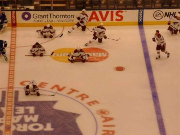 Scotiabank Arena, bloc: 321, rangée: 19, place: 9