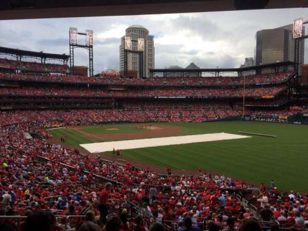 Busch Stadium, bloc: 132, rangée: 29, place: 5