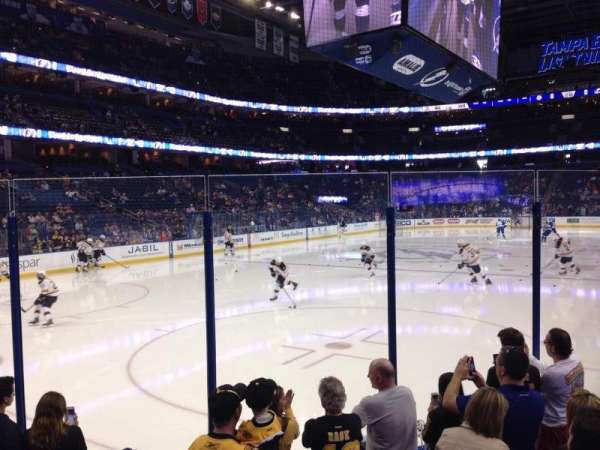 Benchmark International Arena, bloc: 106, rangée: F, place: 3