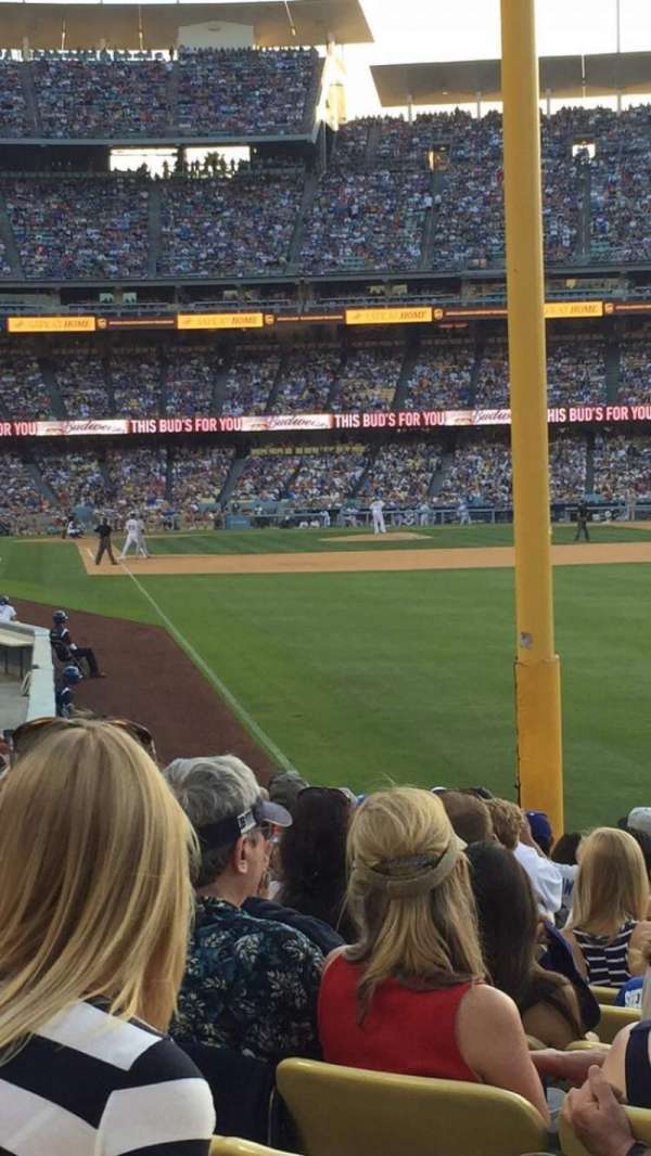 Dodger Stadium, bloc: 50fd, rangée: N, place: 10