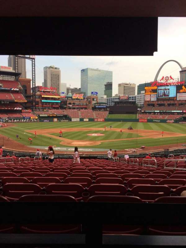 Busch Stadium, bloc: 149, rangée: 25, place: 9