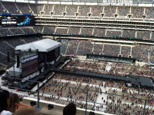 MetLife Stadium, bloc: 338, rangée: 4, place: 19
