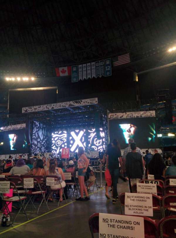 Rogers Centre, bloc: Floor B10, rangée: 10, place: 7