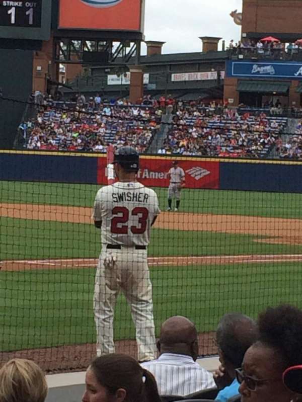 Turner Field, bloc: 105L, rangée: 4, place: 106