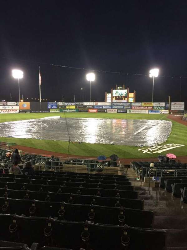 TD Bank Ballpark, bloc: 206, rangée: V, place: 1