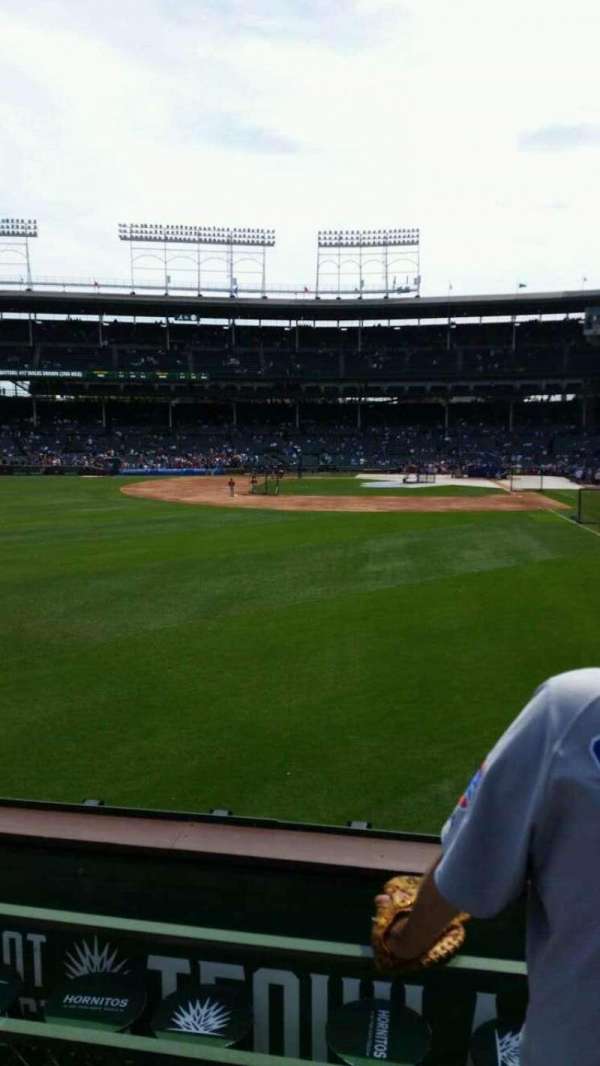 Wrigley Field, bloc: bleachers