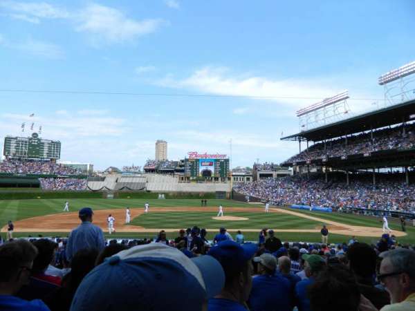 Wrigley Field, bloc: 112, rangée: 11, place: 8