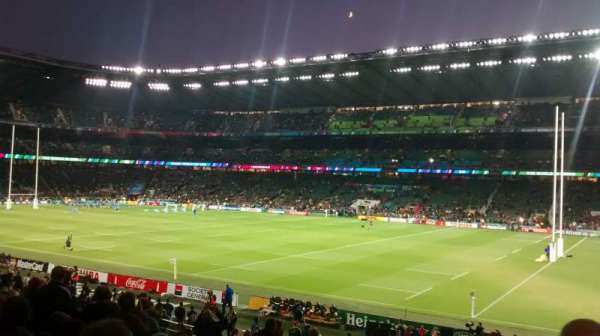 Twickenham Stadium, bloc: L21, rangée: 28, place: 82