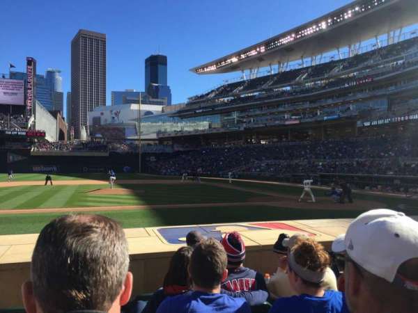 Target Field, bloc: 12, rangée: 9, place: 13