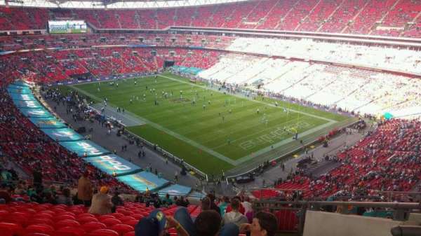 Wembley Stadium, bloc: 519, rangée: 21, place: 167