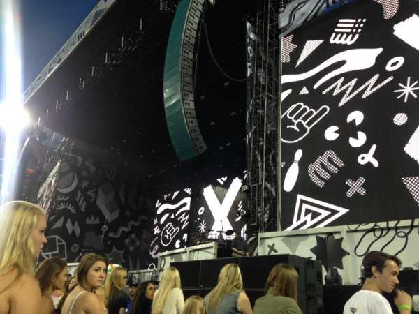 Levi's Stadium, bloc: field 2, rangée: 3, place: 18