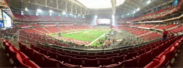 State Farm Stadium, bloc: 202, rangée: 5, place: 12