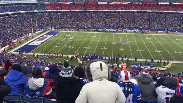 Highmark Stadium, bloc: 334, rangée: 19, place: 9