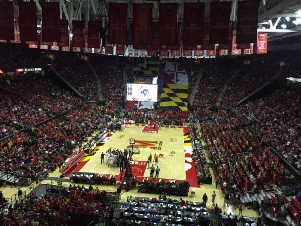 Xfinity Center, Maryland, bloc: 208, rangée: 5, place: 10