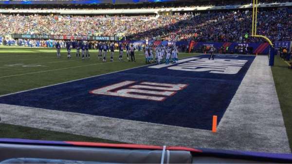 MetLife Stadium, bloc: 133, rangée: 1, place: 5
