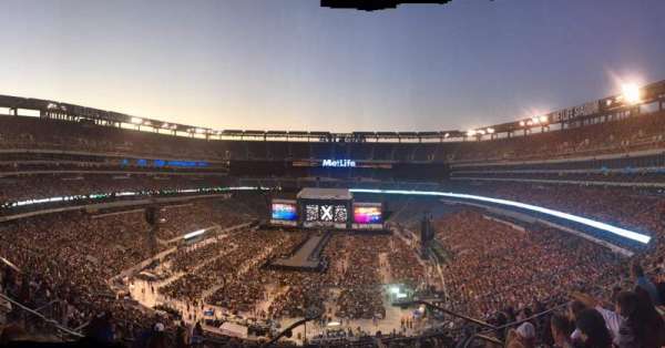 MetLife Stadium, bloc: 224B, rangée: 9, place: 11