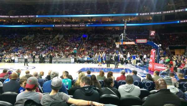 Xfinity Mobile Arena, bloc: 114, rangée: 3, place: 12