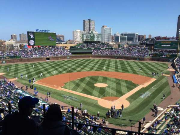 Wrigley Field, bloc: 316L, rangée: 5, place: 4