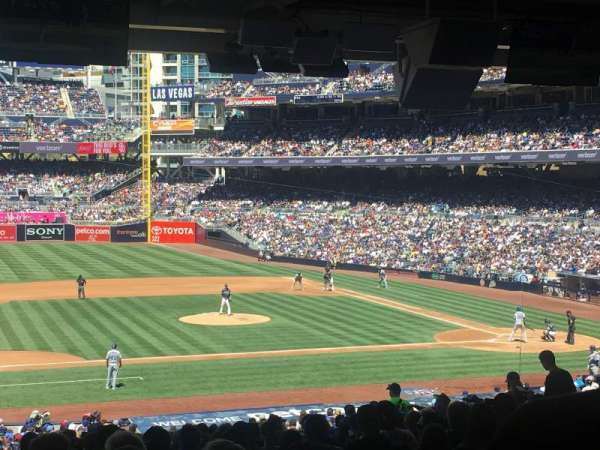 Petco Park, bloc: 110, rangée: 43, place: 15