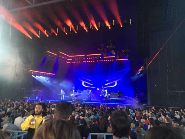 RBC Amphitheatre, bloc: 201, rangée: G, place: 35
