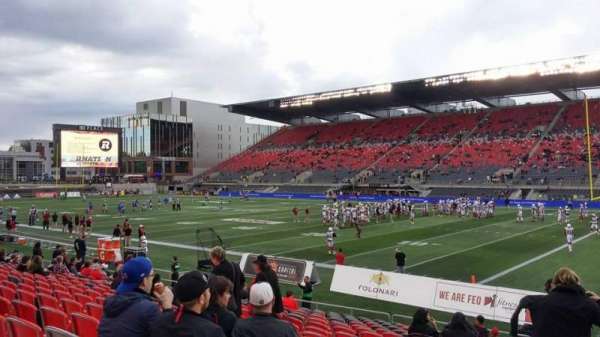 TD Place Stadium, bloc: M, rangée: 17, place: 20