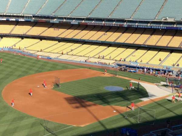 Dodger Stadium, bloc: 35RS, rangée: E, place: 3