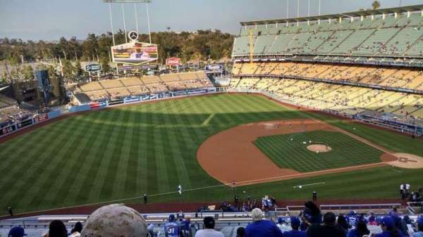 Dodger Stadium, bloc: 23RS, rangée: T, place: 20