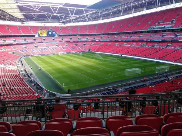 Wembley Stadium, bloc: 243, rangée: 11, place: 100