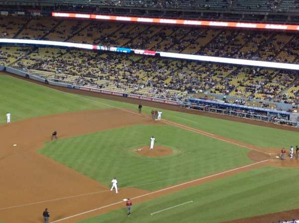 Dodger Stadium, bloc: 27RS, rangée: L, place: 21