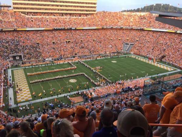 Neyland Stadium, bloc: XX1, rangée: 23, place: 18