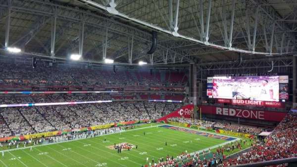 State Farm Stadium, bloc: 418, rangée: A, place: 20