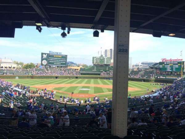 Wrigley Field, bloc: 217, rangée: 12, place: 24