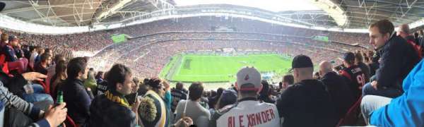 Wembley Stadium, bloc: 503, rangée: 24, place: 81