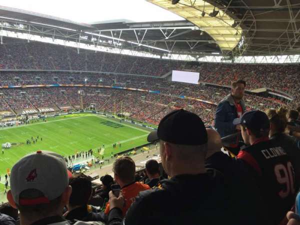 Wembley Stadium, bloc: 503, rangée: 24, place: 81
