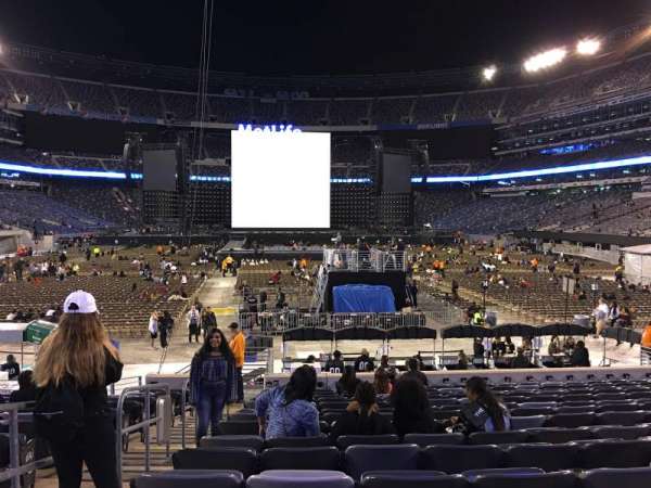 MetLife Stadium, bloc: 126, rangée: 15, place: 25,26